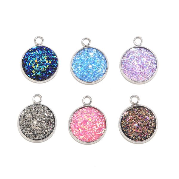 mixed color 20pcs/lot stainless steel charm flat round pendant diy jewelry finding 14mm, Bronze;silver
mixed color 20pcs/lot stainless steel charm flat round pendant diy jewelry finding 14mm, Bronze;silver