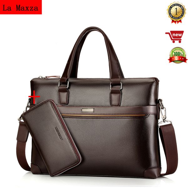 

2019 maleta sacoche homme bolso hombre maletin cuero bolsa masculina leather briefcase laplawyer porte document bags for men