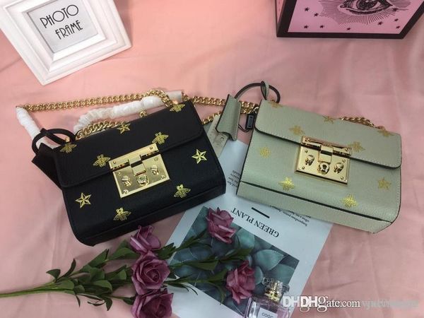 2019 guccy black leather padlock chain shoulder bag 432182 gg padlock shoulder bag flap purse gold bee size:20x15.5x5cm
2019 guccy black leather padlock chain shoulder bag 432182 gg padlock shoulder bag flap purse gold bee size:20x15.5x5cm