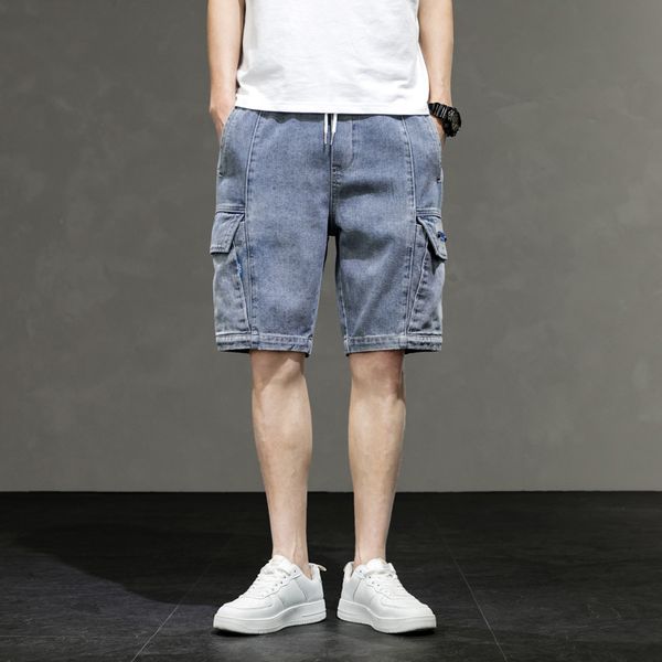 thin pockets summer knee length mens jeans elastic waist straight leisure blue pants denim men shorts 2020 men clothes omp204005
thin pockets summer knee length mens jeans elastic waist straight leisure blue pants denim men shorts 2020 men clothes omp204005