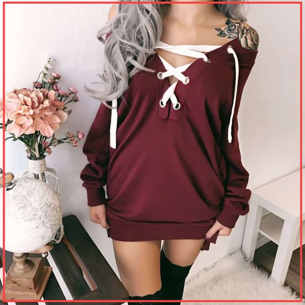 designer women long sweaterlong sleeve fashion lace up pullover autumn solid color luxury clothes for womens s-xxl, Black
designer women long sweaterlong sleeve fashion lace up pullover autumn solid color luxury clothes for womens s-xxl, Black