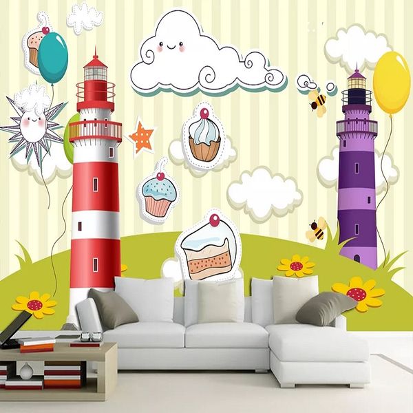 custom large mural 3d wallpaper nordic cartoon fantasy lighthouse child bedroom mural tv back wall decor deep 5d embossed
custom large mural 3d wallpaper nordic cartoon fantasy lighthouse child bedroom mural tv back wall decor deep 5d embossed