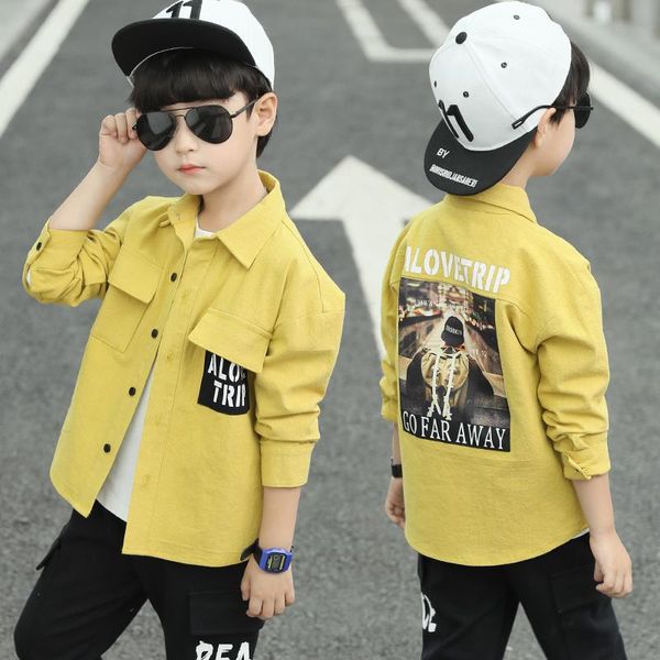 kids shirts boys long sleeve labeling pattern boy 2020 spring teen boy shirts turn down cotton children blouse for school, White;black
kids shirts boys long sleeve labeling pattern boy 2020 spring teen boy shirts turn down cotton children blouse for school, White;black