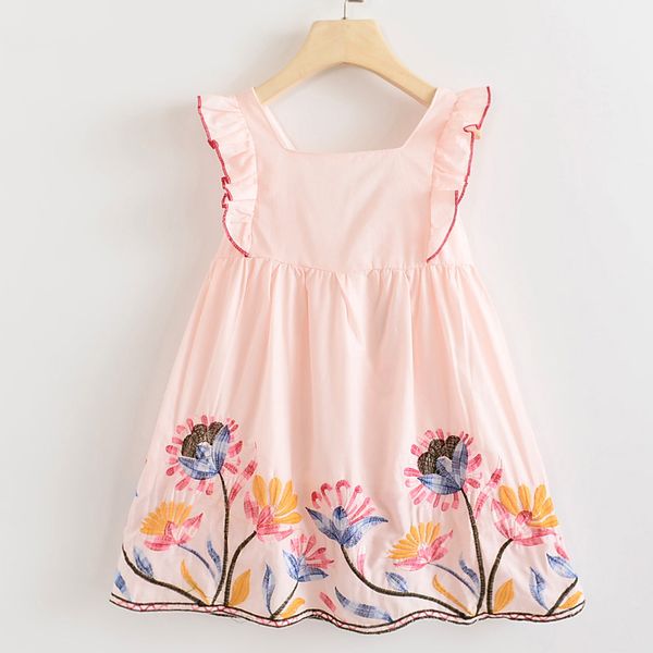 girls dresses 2020 summer new children's clothing girls sweet flower back bow kid clothes, Red;yellow
girls dresses 2020 summer new children's clothing girls sweet flower back bow kid clothes, Red;yellow