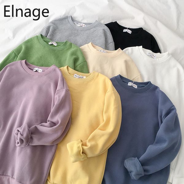 round neck hoodies long sleeve sweatshirts korean women clothes spring sudadera autumn solid loose casual moletom 5b253, Black
round neck hoodies long sleeve sweatshirts korean women clothes spring sudadera autumn solid loose casual moletom 5b253, Black