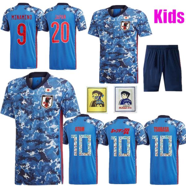man + kids 2020 japan soccer jersey home honda kagawa okazaki men football uniforms atom camisa de futebol cartoon font patch, Black;yellow
man + kids 2020 japan soccer jersey home honda kagawa okazaki men football uniforms atom camisa de futebol cartoon font patch, Black;yellow