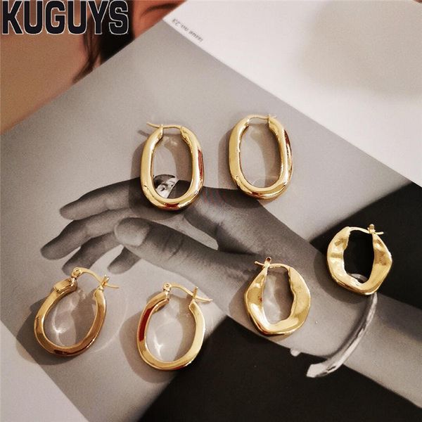 kuguys irregular geometric hoop earrings for women fashion jewelry gold vogue ellipse earring trendy accessories, Golden;silver
kuguys irregular geometric hoop earrings for women fashion jewelry gold vogue ellipse earring trendy accessories, Golden;silver