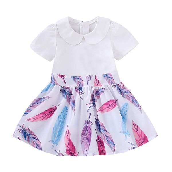 Baby Girl Dress Summer Casual Dresses Cotton Blend Short Sleeve O-neck Girls Dresses In Kids Children Unicorn Vestidos, White
Baby Girl Dress Summer Casual Dresses Cotton Blend Short Sleeve O-neck Girls Dresses In Kids Children Unicorn Vestidos, White