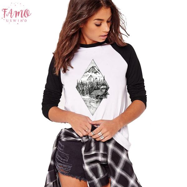 2018 autumn winter long sleeve t shirt women harajuku tree and bear design o neck tshirt female ladies girls tees plus, White
2018 autumn winter long sleeve t shirt women harajuku tree and bear design o neck tshirt female ladies girls tees plus, White