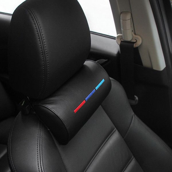 black pillow car neck protection soft foam leather cushion pad 23*12.5cm high elastic auto comfortable
black pillow car neck protection soft foam leather cushion pad 23*12.5cm high elastic auto comfortable