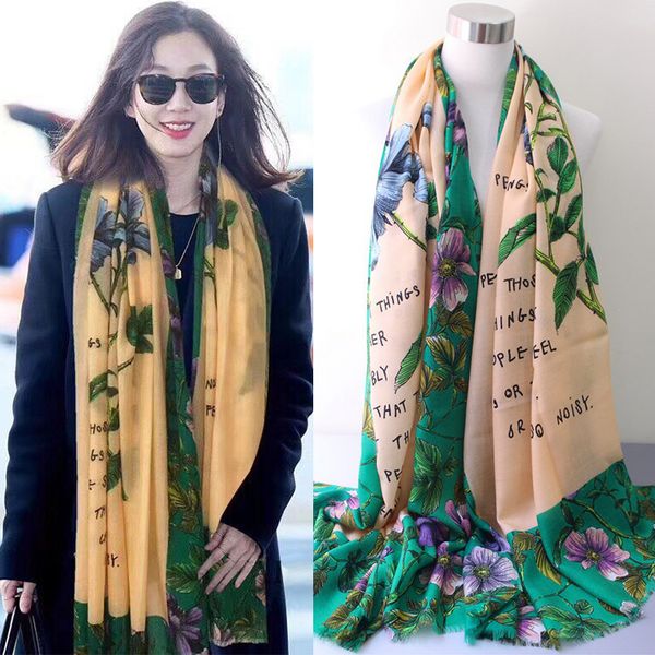 300 branch cashmere elegant flowers printing long towel scarf shawl thin cashmere, Blue;gray
300 branch cashmere elegant flowers printing long towel scarf shawl thin cashmere, Blue;gray