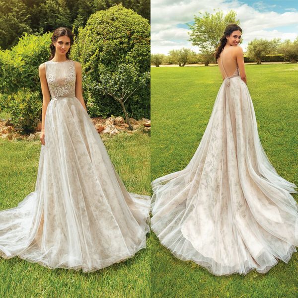 2020 luxurious wedding dresses jewel long sleeves lace appliques bridal gowns custom made button back sweep train a line wedding dress, White
2020 luxurious wedding dresses jewel long sleeves lace appliques bridal gowns custom made button back sweep train a line wedding dress, White