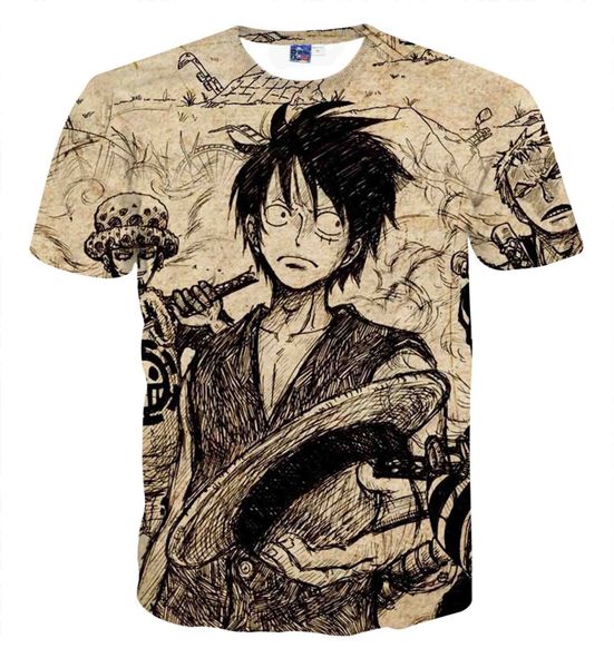 new fashion japan anime one piece monkey d luffy t-shirt 3d print men/womens summer round collar short sleeve casual k859, White;black
new fashion japan anime one piece monkey d luffy t-shirt 3d print men/womens summer round collar short sleeve casual k859, White;black
