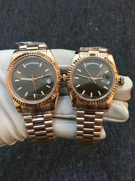 Wholesale Gold DAYDATE self-winding mechanical movement men's watches Fluted bezel Concealed folding Crown clasp Mens watch
Wholesale Gold DAYDATE self-winding mechanical movement men's watches Fluted bezel Concealed folding Crown clasp Mens watch