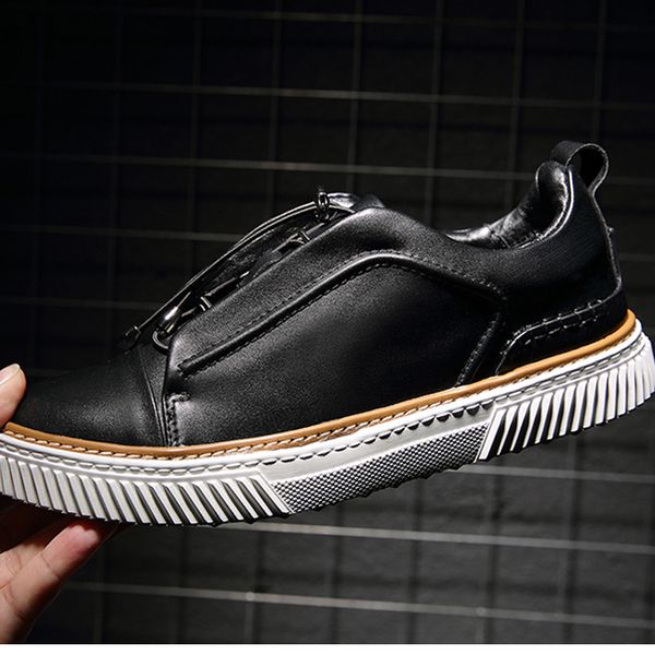 classic men shoes causal shoe for man first layer genuine leather shoe cow leather breathable goat inside, Black
classic men shoes causal shoe for man first layer genuine leather shoe cow leather breathable goat inside, Black