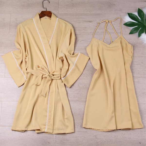 mechcitiz 2020 silk kimono bathrobe for women bride bridesmaid wedding robe gown set lace sleepwear home clothes nightwear, Black;red
mechcitiz 2020 silk kimono bathrobe for women bride bridesmaid wedding robe gown set lace sleepwear home clothes nightwear, Black;red
