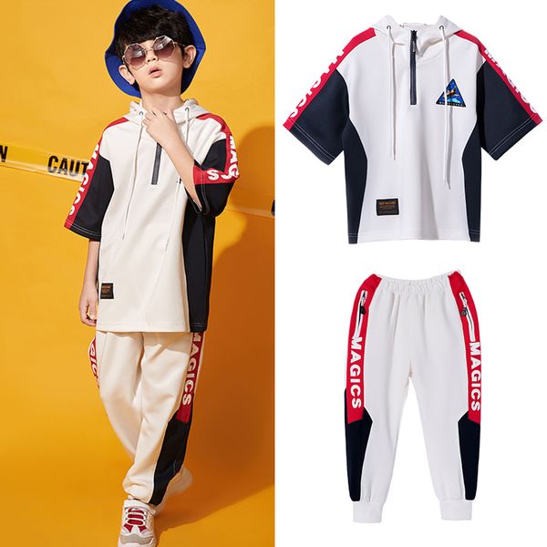 2019 ropa hip hop clothes kids dance costumes white 2pcs suit children street dance clothes team cheerleading wear bl1396, Black;red
2019 ropa hip hop clothes kids dance costumes white 2pcs suit children street dance clothes team cheerleading wear bl1396, Black;red