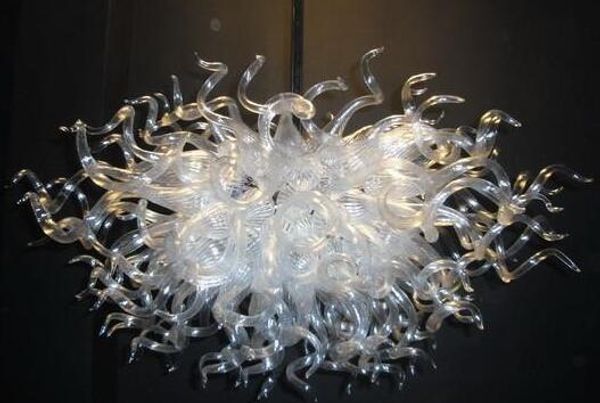 Lamps Clear Glass Chandeliers Lighting White Color Hanging Pendant Lamp Design Modern Hand Blown-Glass Chandelier
Lamps Clear Glass Chandeliers Lighting White Color Hanging Pendant Lamp Design Modern Hand Blown-Glass Chandelier