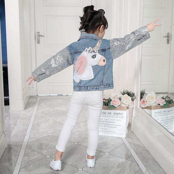 unicorn denim jacket for girls coats children clothing autumn baby girls clothes outerwear jean jackets & coats for child girls, Blue;gray
unicorn denim jacket for girls coats children clothing autumn baby girls clothes outerwear jean jackets & coats for child girls, Blue;gray