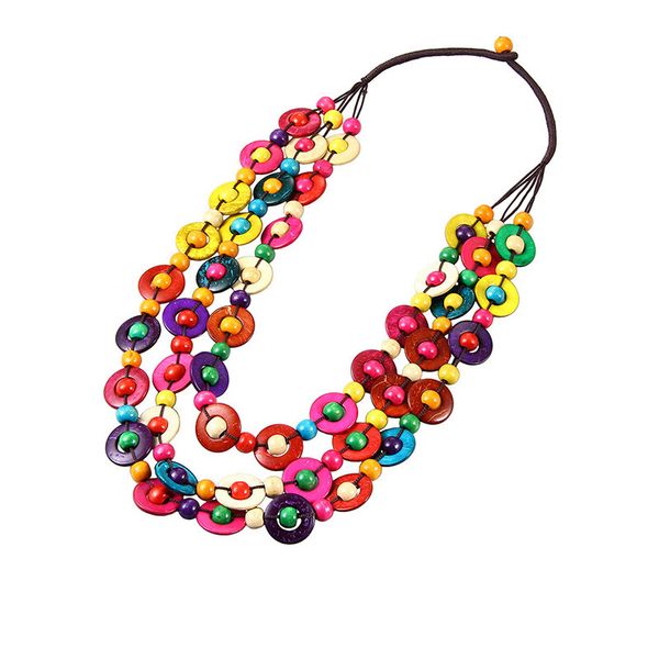 bohemian coconut shell wood bead pendant necklaces women ethnic jewelry handmade beaded hanging long necklace statement, Silver
bohemian coconut shell wood bead pendant necklaces women ethnic jewelry handmade beaded hanging long necklace statement, Silver