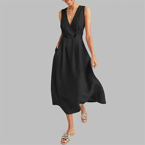 women summer boho long maxi dress evening cocktail party beach dresses sundress, Blue;gray
women summer boho long maxi dress evening cocktail party beach dresses sundress, Blue;gray