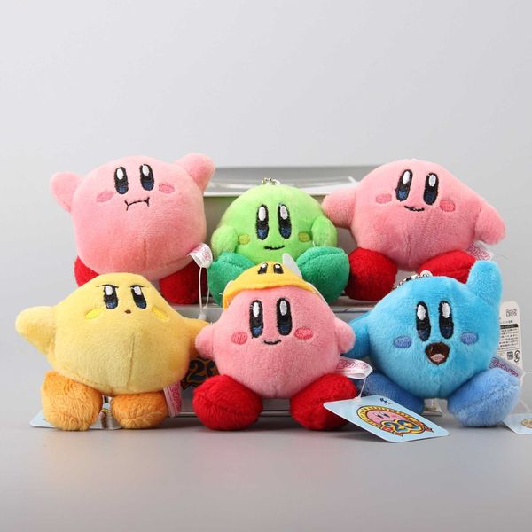 6 pcs/lot cute star kirby plush keychain popopo small pendant children gift 7 cm
6 pcs/lot cute star kirby plush keychain popopo small pendant children gift 7 cm