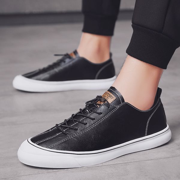 new 2020 men original leather shoes black gray men walking shoes anti-slip male casual elastic band youth casual sneakers
new 2020 men original leather shoes black gray men walking shoes anti-slip male casual elastic band youth casual sneakers
