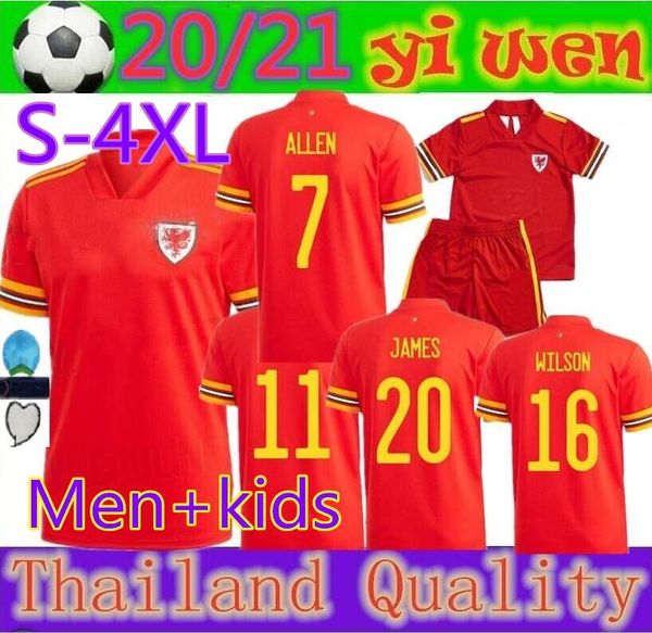 and kids 2020 wales soccer jersey european cup 20 21 bale allen james ben davies wilson camisetas national team home red maillot foot, Black;yellow
and kids 2020 wales soccer jersey european cup 20 21 bale allen james ben davies wilson camisetas national team home red maillot foot, Black;yellow