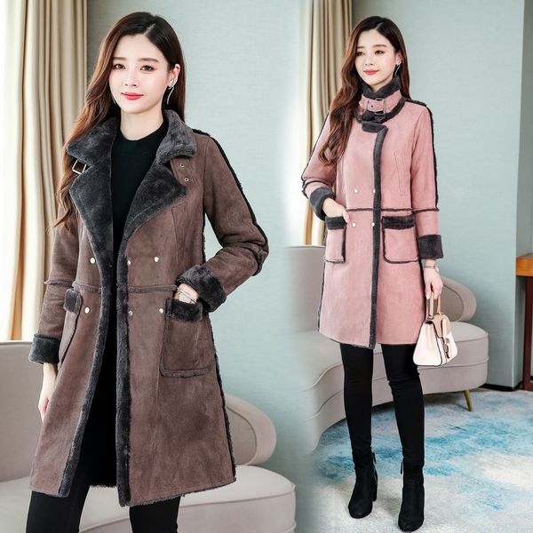 winter jacket women 2020 new women's korean jacket loose thickening plus velvet parkas coat female large size, Black
winter jacket women 2020 new women's korean jacket loose thickening plus velvet parkas coat female large size, Black