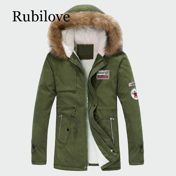 rubilove men's thick winter coats warm male jackets padded casual hooded parka new men overcoats mens brand clothing m-3xl, Black
rubilove men's thick winter coats warm male jackets padded casual hooded parka new men overcoats mens brand clothing m-3xl, Black