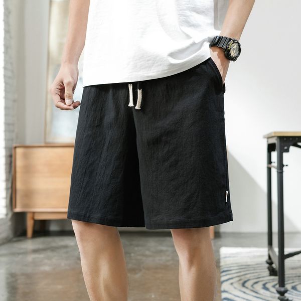 sinicism store men solid casual summer shorts men's 2020 linen loose 5 colors sweatpants male oversize 5xl knee length shorts, White;black
sinicism store men solid casual summer shorts men's 2020 linen loose 5 colors sweatpants male oversize 5xl knee length shorts, White;black
