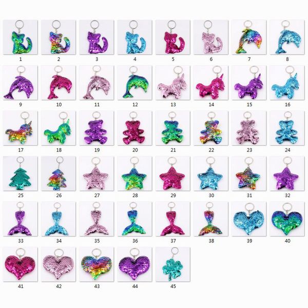 Newest Hot Mermaid/Cat/Star/Bear Women Girl Shine Keyring Handbag Jewelry Key Chain Sequins Fashion Keychain Pendant Gift Bag Accessories
Newest Hot Mermaid/Cat/Star/Bear Women Girl Shine Keyring Handbag Jewelry Key Chain Sequins Fashion Keychain Pendant Gift Bag Accessories