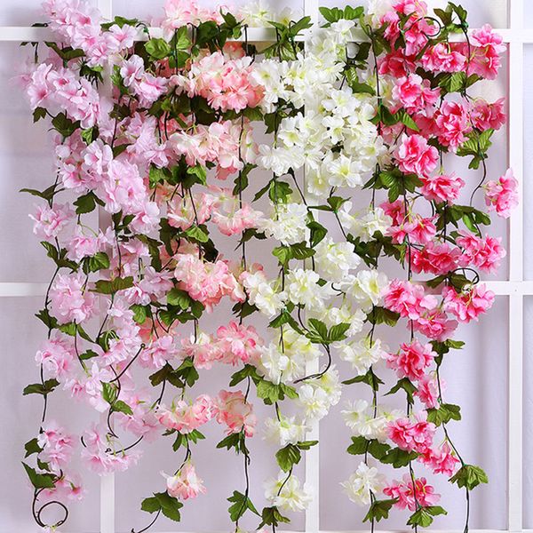 230cm silk sakura cherry blossom wedding arch decoration layout home decor party rattan wall hanging garland new wreath slingers
230cm silk sakura cherry blossom wedding arch decoration layout home decor party rattan wall hanging garland new wreath slingers