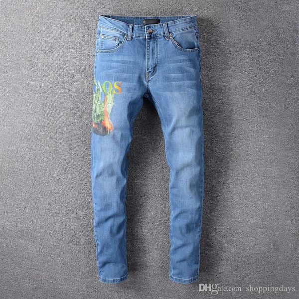 дизайнерские джинсы проблемные slim fit мотоцикл байкер деним для мужчин хип-хоп мужские джинсы новый ами, Blue
дизайнерские джинсы проблемные slim fit мотоцикл байкер деним для мужчин хип-хоп мужские джинсы новый ами, Blue