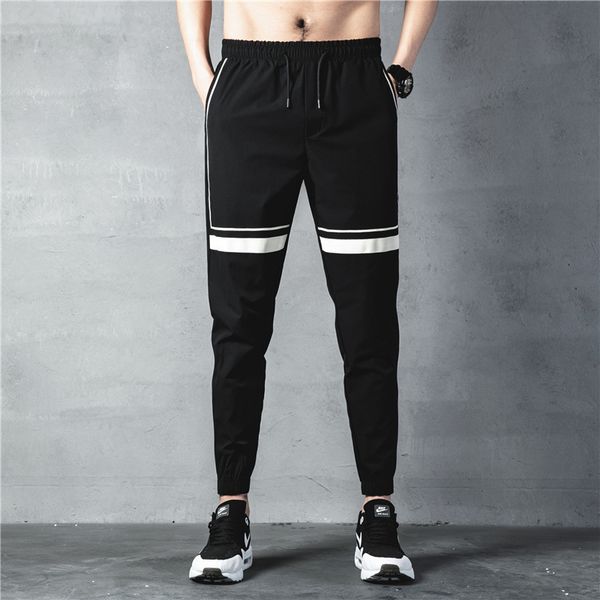 men's pants ankle-length slim feet 2021 casual fashion brand sports cargo harem hip hop joggers trousers, Black
men's pants ankle-length slim feet 2021 casual fashion brand sports cargo harem hip hop joggers trousers, Black
