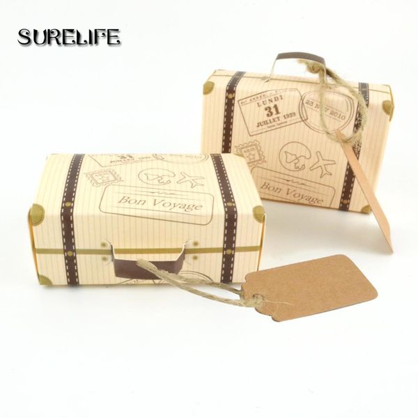 50pcs bon voyage kraft paper candy box travel theme retro suitcase diy wedding favor candy holder bags gifts boxs party supplies
50pcs bon voyage kraft paper candy box travel theme retro suitcase diy wedding favor candy holder bags gifts boxs party supplies