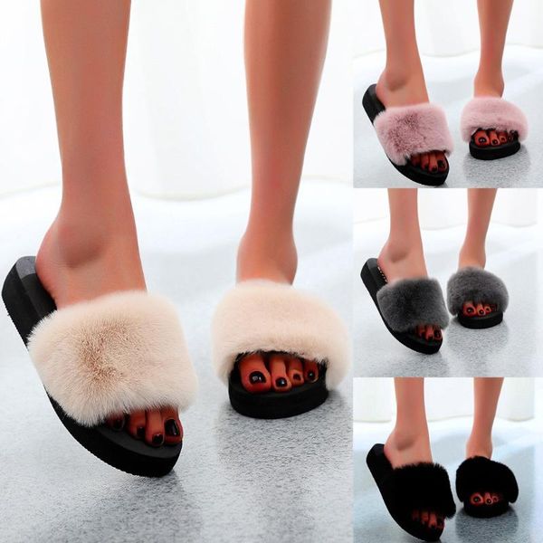 women shoes fashion indoor outdoor slip-on open toe flat warm winter slippers shoes woman chaussures femme zapatos de mujer, Black
women shoes fashion indoor outdoor slip-on open toe flat warm winter slippers shoes woman chaussures femme zapatos de mujer, Black