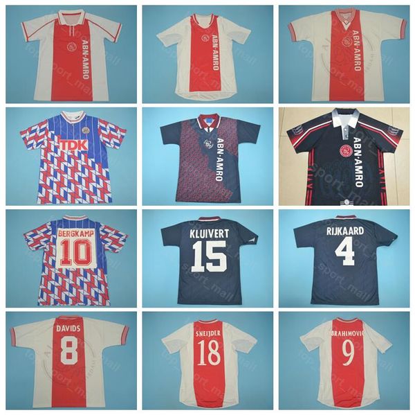 1989 1994 1995 1998 1999 2005 ajax retro soccer jersey 8 davids 9 ibrahimovic 10 van der vaart 18 sneijder football shirt kits, Black;yellow
1989 1994 1995 1998 1999 2005 ajax retro soccer jersey 8 davids 9 ibrahimovic 10 van der vaart 18 sneijder football shirt kits, Black;yellow