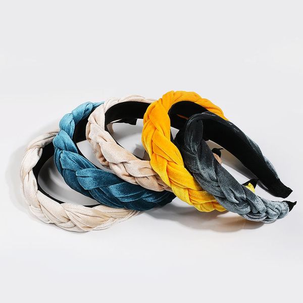 artilady velvet headband braid for winter autumn hairband gypsy hair accessories for women non-slip hairbands party gift, Golden;white
artilady velvet headband braid for winter autumn hairband gypsy hair accessories for women non-slip hairbands party gift, Golden;white