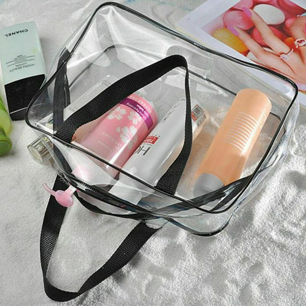 women pvc waterproof clear cosmetic bag multifunction fashion ladies toiletry bag makeup wash pouch travel portable pack
women pvc waterproof clear cosmetic bag multifunction fashion ladies toiletry bag makeup wash pouch travel portable pack