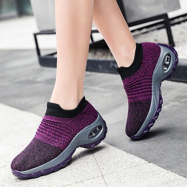 women shoes spring sock sneakers women moccasins casual slip-on flat platform shoes breathable mesh walking trainers, Black
women shoes spring sock sneakers women moccasins casual slip-on flat platform shoes breathable mesh walking trainers, Black
