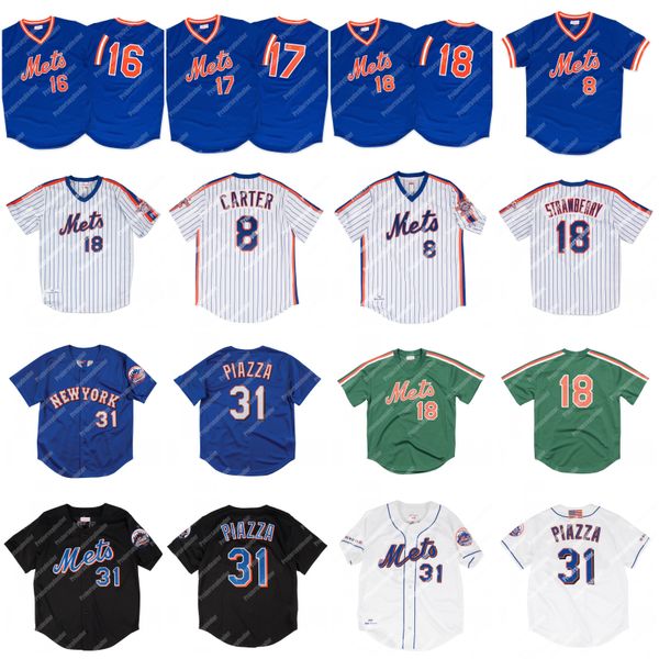8 gary carter 16 dwight gooden 17 keith hernandez 1986 18 darryl strawberry 1988 31 mike piazza 1999 2000 vintage baseball jersey, Blue;black
8 gary carter 16 dwight gooden 17 keith hernandez 1986 18 darryl strawberry 1988 31 mike piazza 1999 2000 vintage baseball jersey, Blue;black
