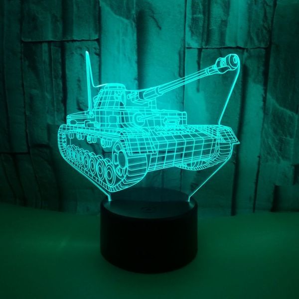 tank modeling originality 3d small night-light colorful touch remote control 3d vision lamp gift small desk lamp
tank modeling originality 3d small night-light colorful touch remote control 3d vision lamp gift small desk lamp