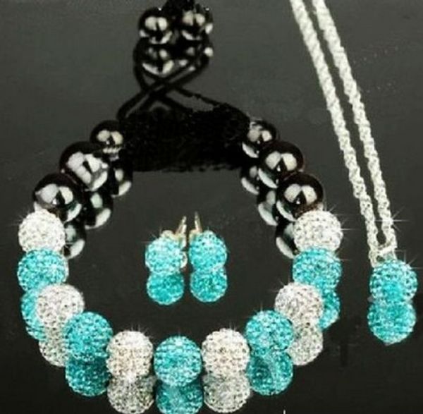 new mixed multicolor micro pave cz disco ball beads set bracelet earring silver plated necklace fgt3 crystal
new mixed multicolor micro pave cz disco ball beads set bracelet earring silver plated necklace fgt3 crystal