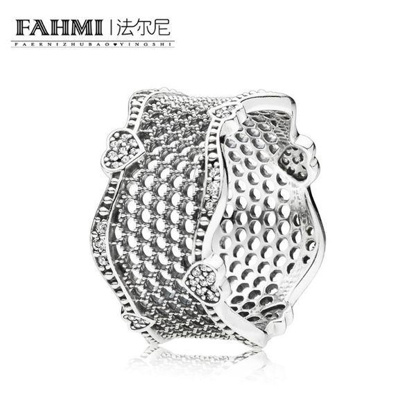 fahmi 100% 925 sterling silver 197706cz lace of love ring retro simple personality women's gift jewelry original 2018, Slivery;golden
fahmi 100% 925 sterling silver 197706cz lace of love ring retro simple personality women's gift jewelry original 2018, Slivery;golden
