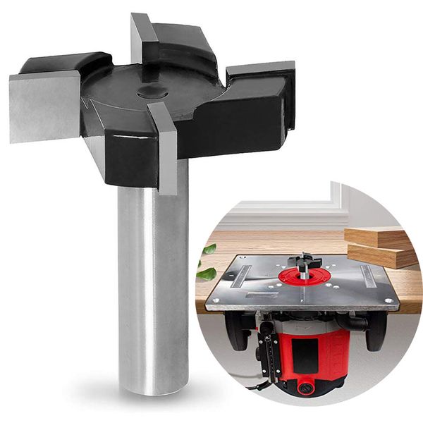 1/2" shank cnc spoilboard surfacing router bit wood milling cutter planing tool woodworking tools slab flattening router bit
1/2" shank cnc spoilboard surfacing router bit wood milling cutter planing tool woodworking tools slab flattening router bit