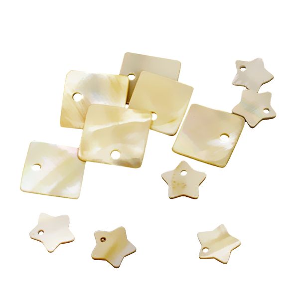 12 pieces mix square pentagram shell charm beads jewelry findings fit pearl crystal jade gemstone, Black
12 pieces mix square pentagram shell charm beads jewelry findings fit pearl crystal jade gemstone, Black