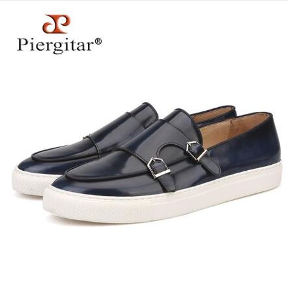 Piergitar 2019 new handcrafted navy blue mixed color genuine leather men loafer porty tyle lip on men 039 ca ual hoe
Piergitar 2019 new handcrafted navy blue mixed color genuine leather men loafer porty tyle lip on men 039 ca ual hoe