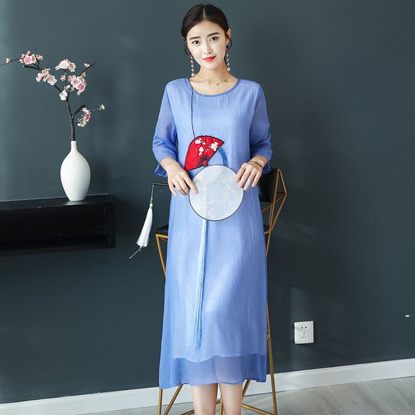 2019 vintage silk cotton linen women summer spring maxi dress silk patchwork casual long dress vestidos de festa, Black;gray
2019 vintage silk cotton linen women summer spring maxi dress silk patchwork casual long dress vestidos de festa, Black;gray