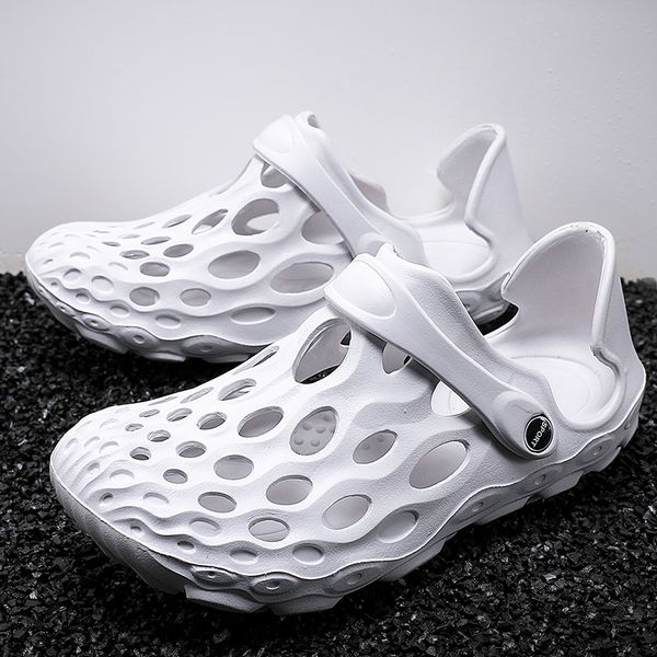 men summer hole shoes quick drying slipper flat breathable outdoor summer beach sandals male leightweight shoes slip on sandals, Black
men summer hole shoes quick drying slipper flat breathable outdoor summer beach sandals male leightweight shoes slip on sandals, Black